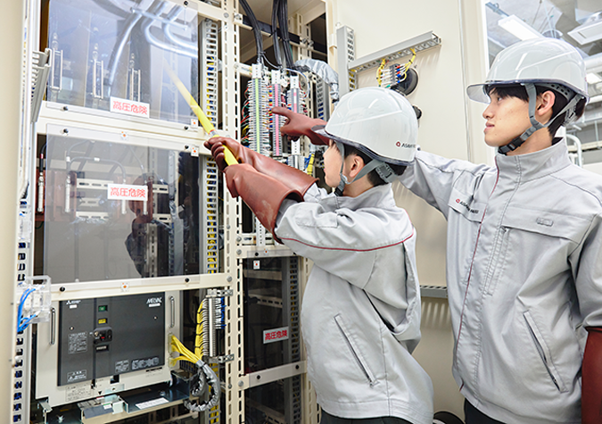 研修の特長 | 技術研修センター 実（みのり） | 当社の特長 | アサヒ